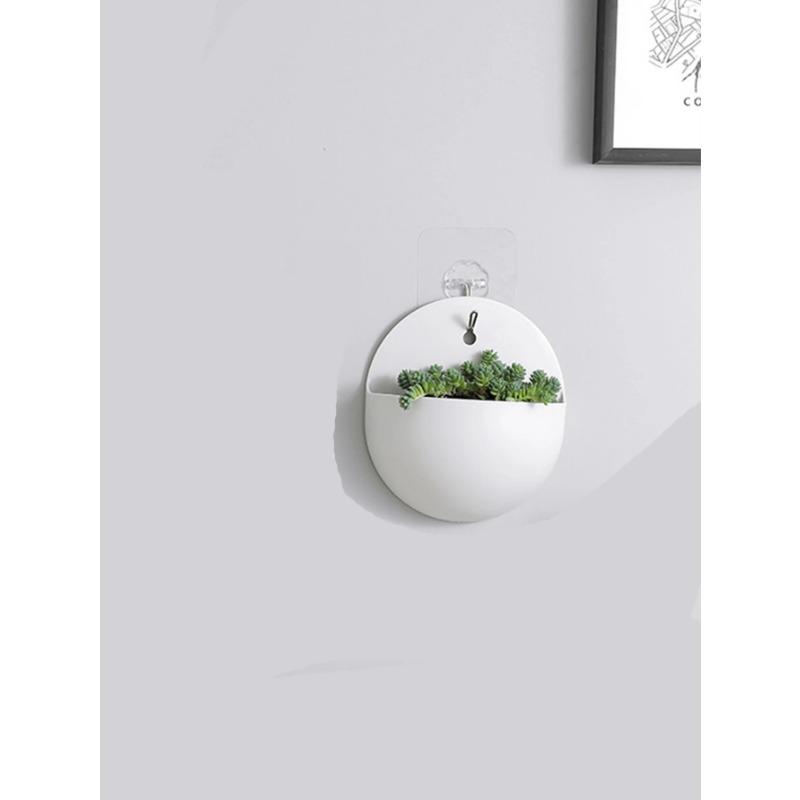 Hydroponics Wall Vase Green Dill Planter Basket Planter Home Garden Decorations