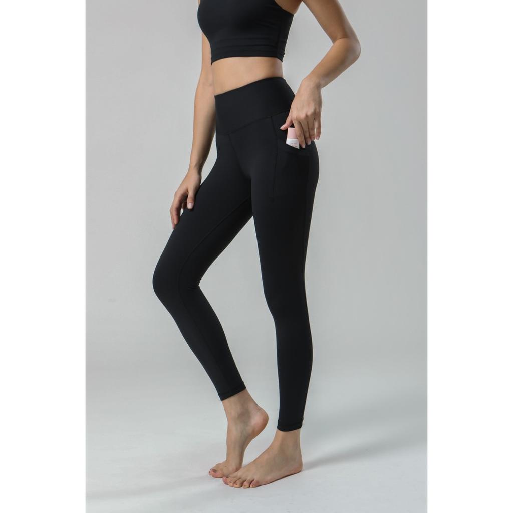 Women's High Waist Yoga Leggings with Pockets Naked Feeling Slim Fit Workout Pants