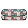 Pen Case Organized Storage 300D Polyester Smooth Zipper with Main Pocket Mesh Layer and Removable Pen Divider for Daily School Use