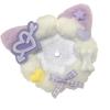 Cartoon Cats Ear Badge Holder 58mm Badge Case Plush Cats Ear Badge Pin Sleeve For Women Student And Cosplay Enthusiasts