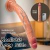 Realistic Long Dildo, Ultra-Soft Tactile Liquid Silicone, Lifelike Skin Texture, No Battery Needed, Adult Aids for Intimate Moments