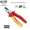 LICOTA PowerReach Insulated Wire Stripper Electrician Pliers, 6-8 Inch (APT-37001)