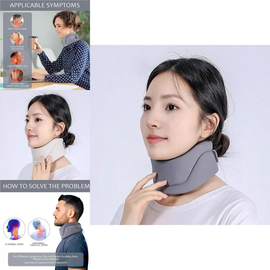 Comfortable And Breathable Neck Support Pillow For Correcting Forward Head Posture
