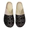 Breathable and Versatile Wear 2025 Summer Slippers Women's Outer Head Semi-mesh Lazy Shoes New Flat-bottomed Outer Sandals Tide