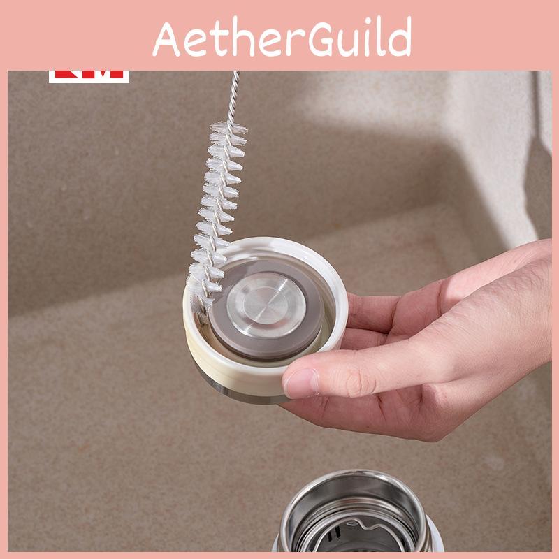 Kunststoff Ausgießerbürste Langer Griff Reinigungswerkzeug Für Flaschen Und Teekannen