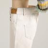 Haren Fleece Jeans for Women Autumn and Winter High Waist Loose Tight Waist Carrot Dad Pants for Women