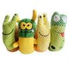 Intelligent Sensor Modern Dog Stick Toy with Feather Tail Eco-Friendly Velvet Boredom Buster Pet Toy