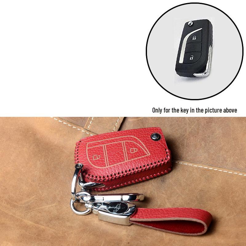 Corolla Nappa Leather Key Case for Toyota RAV4/Levin/Camry/Venza XLE