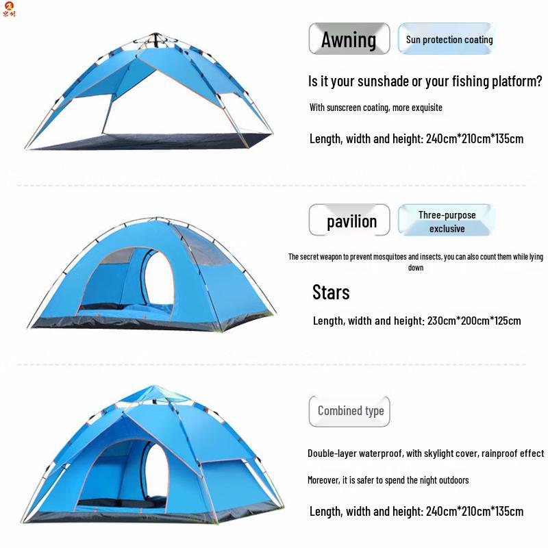 Automatic Folding Camping Tent