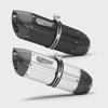 51MM Universal Motorcycle Race Muffler - Big Devil Tail Exhaust for 600 250SR 321R