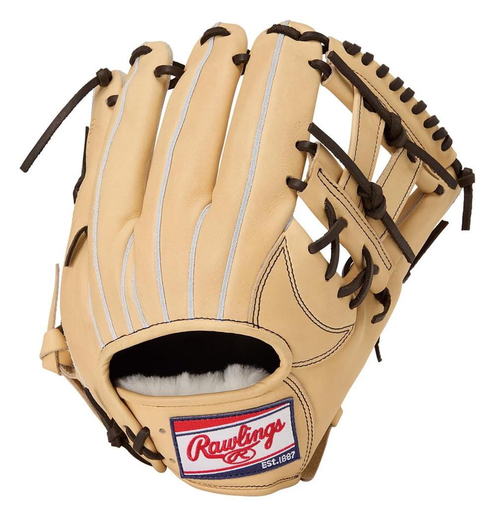 Rawlings PRO EXCEL Baseball Throw HOH® –FS Style– Glove, Softball, Infield, GR6HENP6FS, Camel, 12-inch, Right-handed