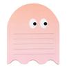 Ghost Shape Sticky Notepad Halloween Themed Memo Pads Adhesive Daily Planner Sticky Pads for Office School Use