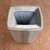 Stainless Steel Open-Top Trash Can