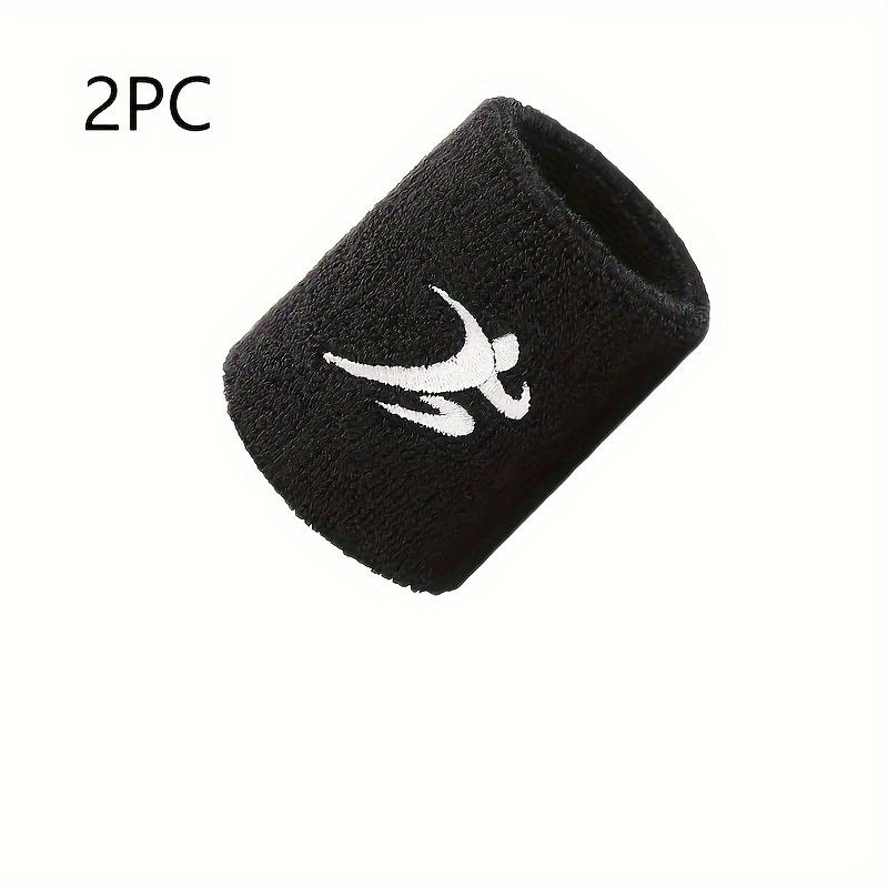 

2Pcs Moisture-Wicking Wristbands for Outdoor Activities, Breathable And Absorbent Wristbands for Men And Women,for Gym Workouts, Running, And Tennis чёрный