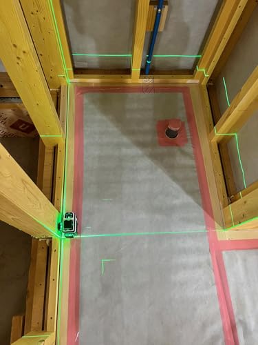 Niigata Seiki SK Green Laser, Full Black, Class 2, 360-Degree Emission, 3.7V Lithium-Ion Battery, GMW-360FL