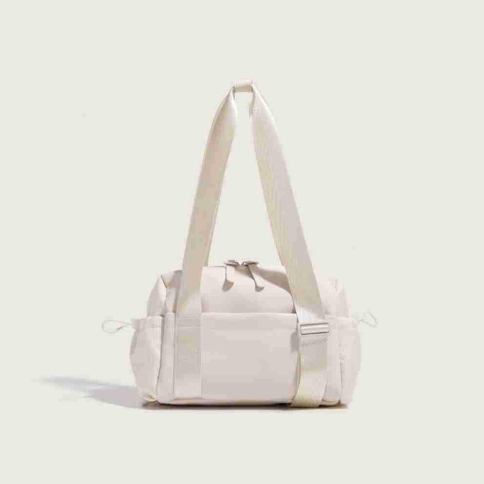 

Multifunctional Nylon Sports Travel Bag - Large Capacity Single Shoulder белый