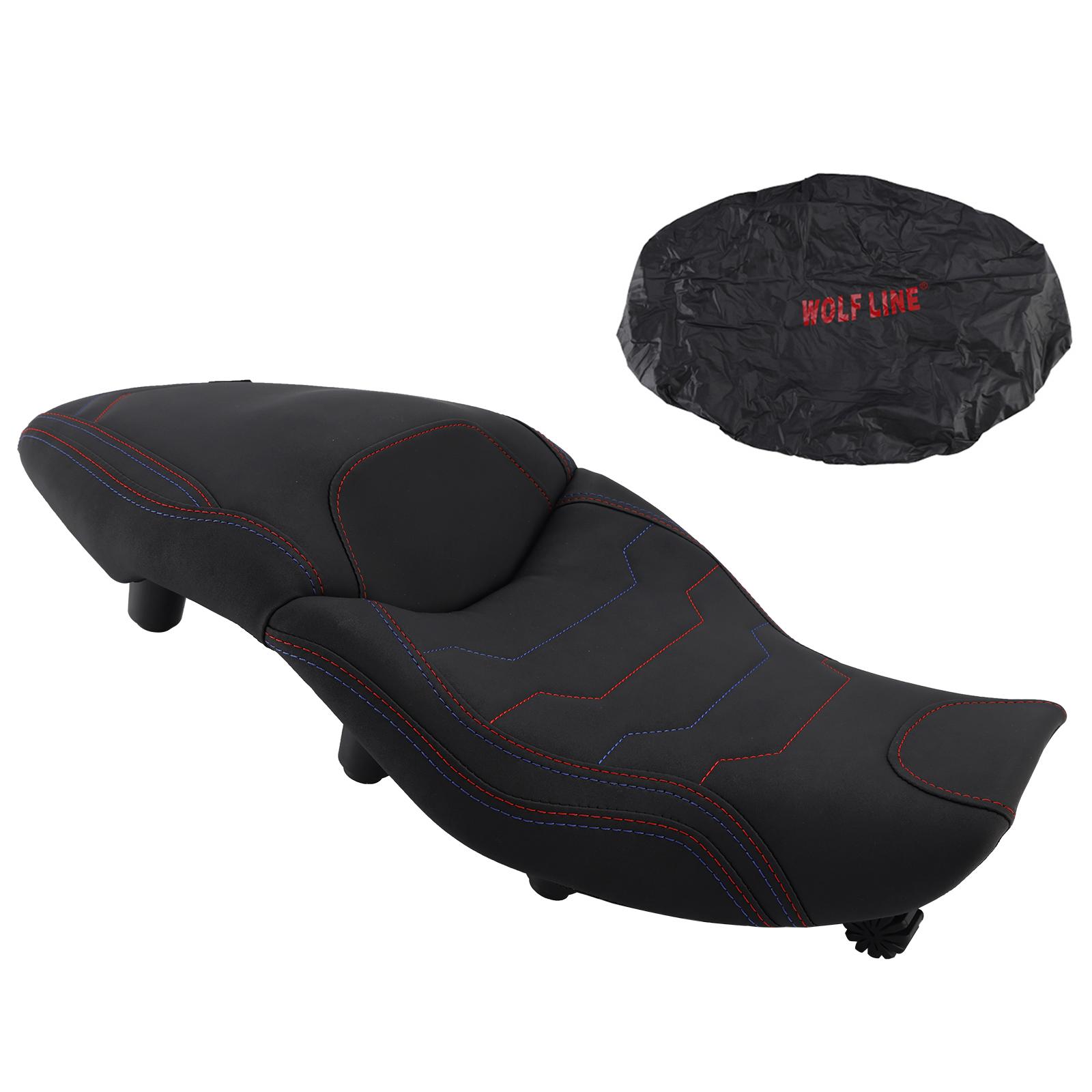 Rider Passenger Seat Front Rear Cushion -20Mm Black For Bmw S1000Xr 20+ M1000Xr