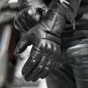 MOTOWOLF Luvas de Motocicleta Couro Genuíno Impermeável à Prova de Vento Quentes de Inverno Respiráveis de Verão Tela Sensível ao Toque Luvas para Pilotar Moto Carro