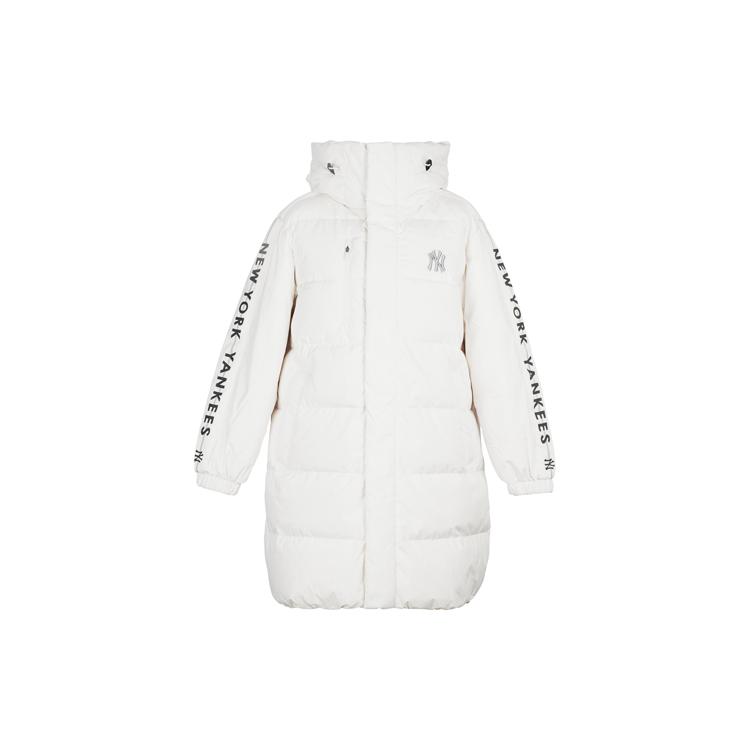 MLB Down Jackets Unisex White Hooded Moderate 31DJZ9061-50W XS