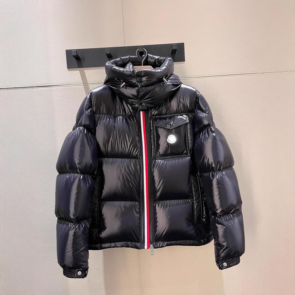 Veste doudoune unisexe Mengjia Maya à rayures colorées - Coupe-vent, résistante au froid, vêtement d'hiver tendance