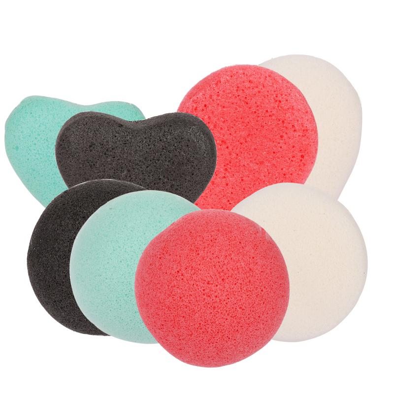 Face Cleansing Konjac Puff Control Oil Exfoliation Cleaning Pores