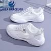 Summer Women's Shoes Small White Shoes Female Breathable Casual Sports Mesh Running Mesh Shoes Hundred Single Shoes