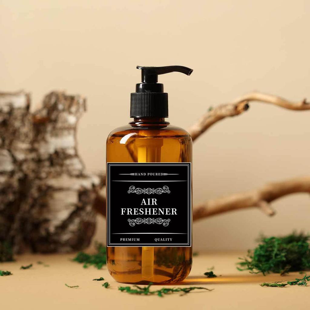 12Pcs Bathroom Labels for Organizing Bottles and Storage Box Waterproof Soap Shampoo Dispenser Self-Adhesive Sticker