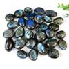 Polished Labradorite Stones Natural Blue Flash Tumbled Crystals for Home Decor Gift