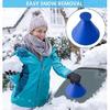 2026 Car Ice Scrapers,Snow Scraper,Magical Ice Scrapers For Car Windshield,4 Pcs Portable Multifunctional Snow Remover Wiper,Upgrade 2-In-1 Refueling