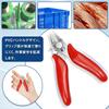 Mini Wire Diagonal and Electronic Compact and Lightweight Hand Tool for Home and Industrial Nippers, Pliers, Pliers, Multi-Function Crafts, DIY, Use,