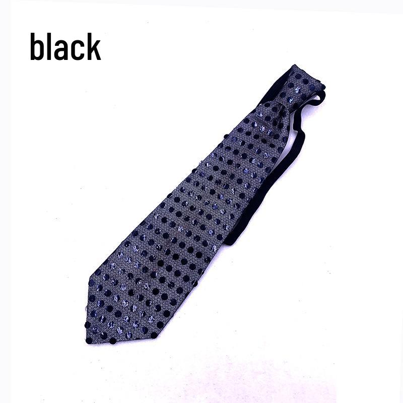 2047 LED Flashing Sequin Glow Tie for Concerts