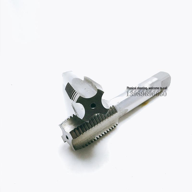 Extended High-Speed Steel Machine Tap, White Steel, Size M58-M68, Thread Pitch 1.5-6