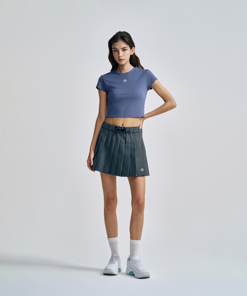 SERGIO TACCHINI W String Classic Skirt (D.Grey)