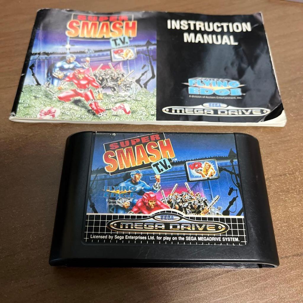 Used Super Smash TV Genesis Version