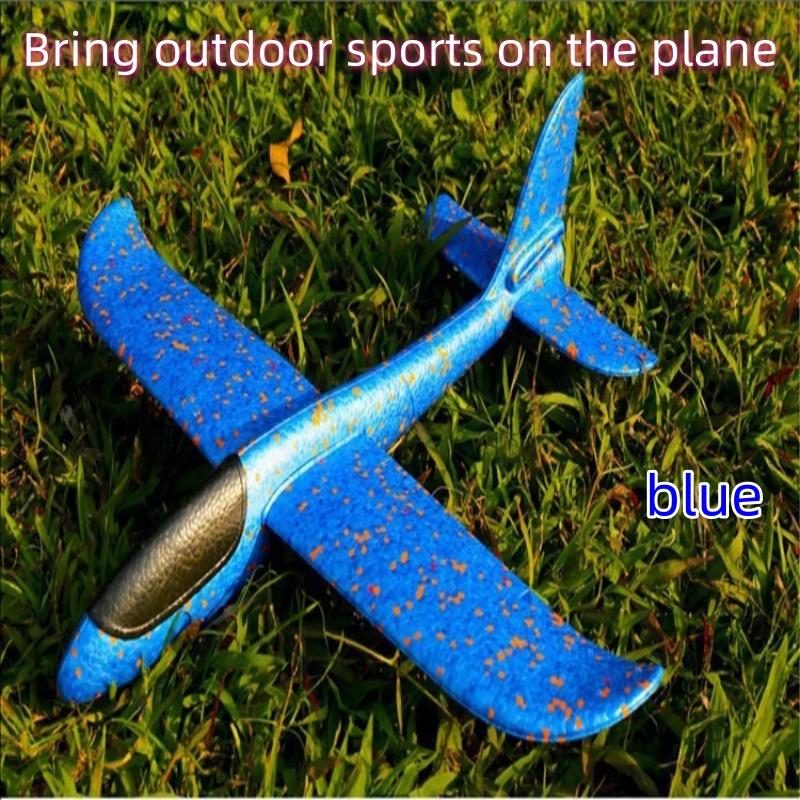 Outdoor family Foam aircraft Ultralight sport hand throwing model airplane children throwing gliders Youth Emotional exchange
