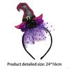 Halloween Hat Headband Hair Hoop for Party Cosplay Carnival