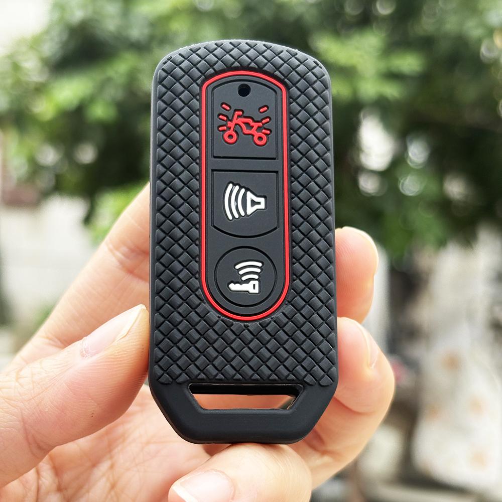Keychain Silicone For Honda Pcx 160 125 Vision Sh350 Switch Adv Wrench 350 Sh350I Forza 250 125 300 750 Xadv Key Shell Cover