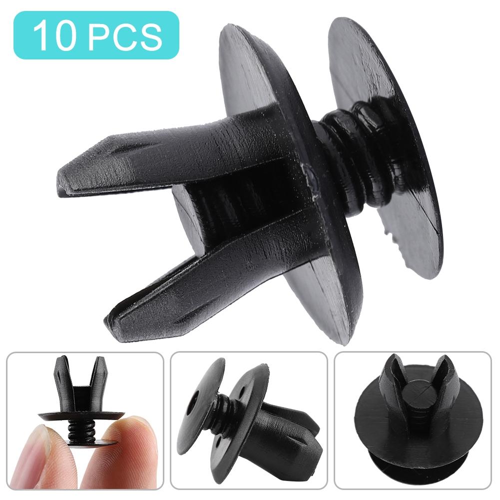 

Автомобильная прижимная заклепка Обшивка бампера багажника Ассорти клипс Фиксатор (10 шт)