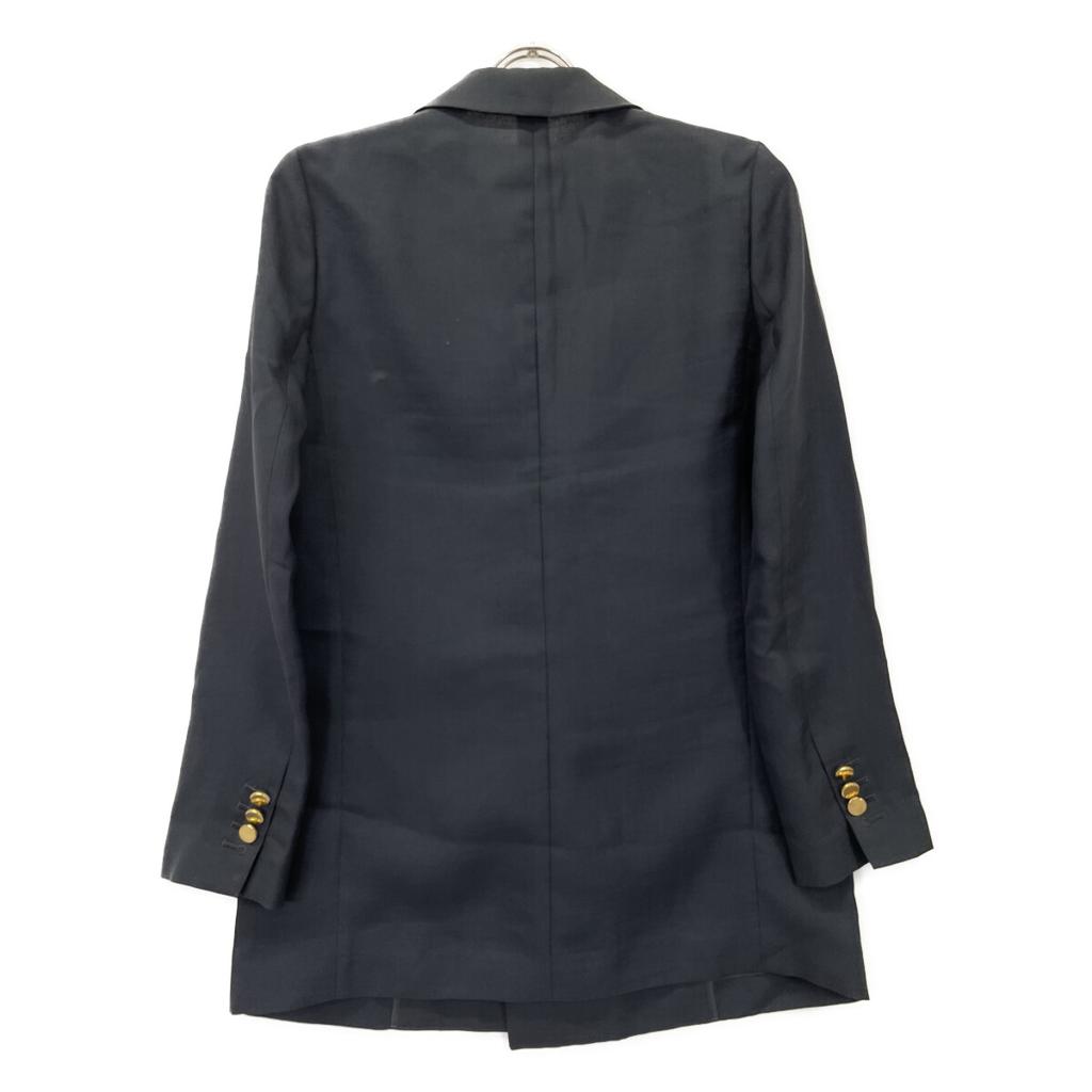 Theory Navy Gold Button Tailored Jacket Jacket O NavyUsed