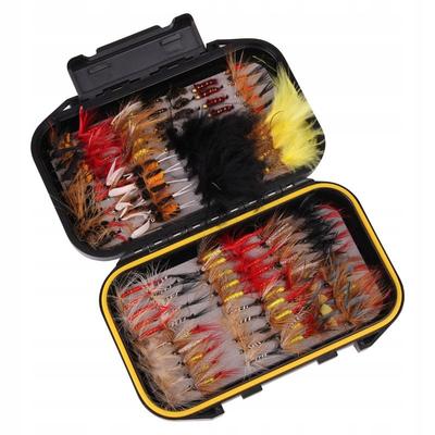 Fly Bait Set Trout Grayling Salmon Barbel Roach Nymph Mayflies 120 Pcs Case