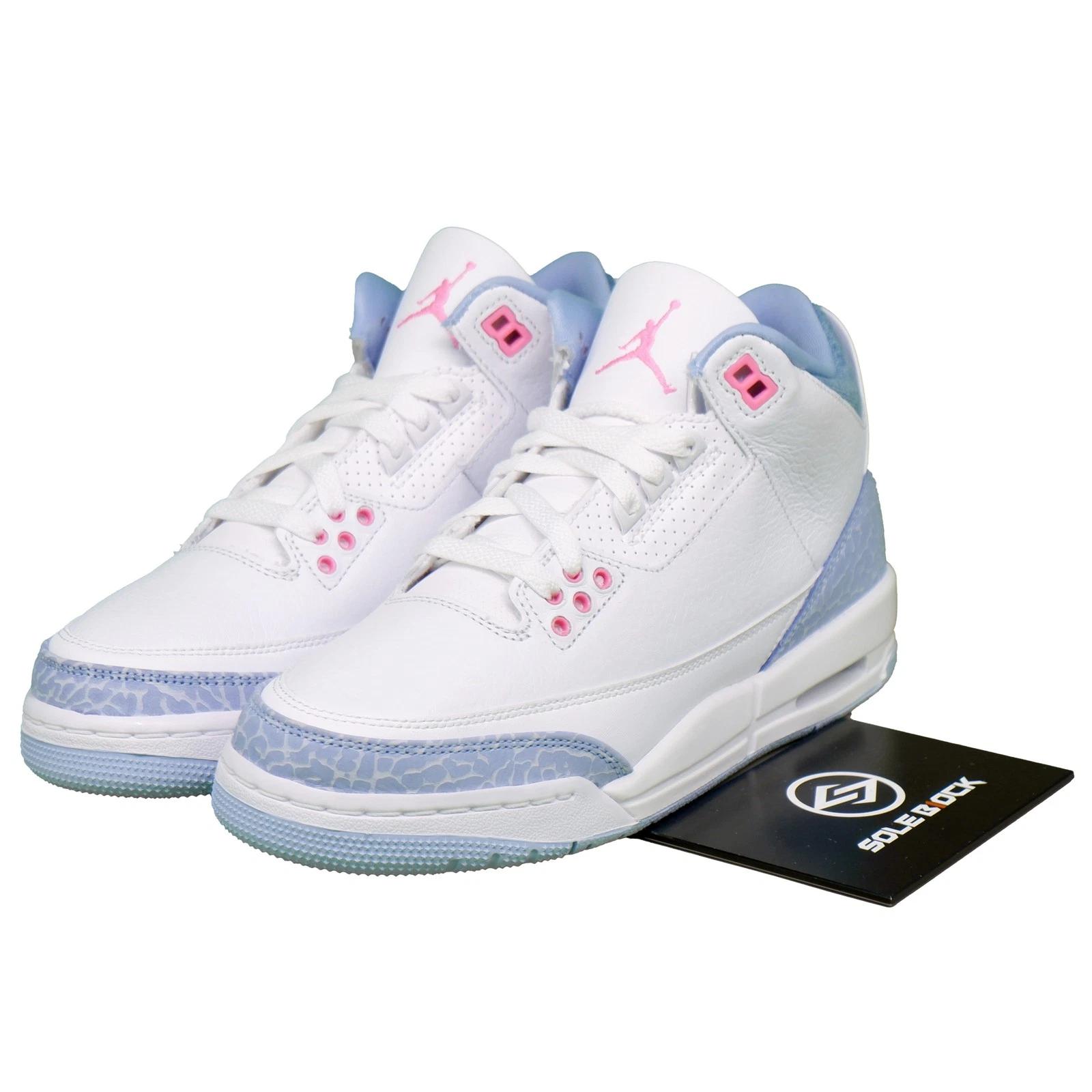 

Jordan Air Jordan 3 Retro HQ0784-101 Children s shoes EU 36 белый/синий