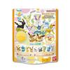 Set of 6 Bandai Bath Bombs, Pokémon Eevee Friends Figure Collection, Bonus Included. Includes a Character Toothbrush for Kids and Moms Alike.