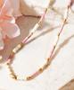 Polalita Pastel Pink Tube Necklace (Plt-Nl-010_Pk)