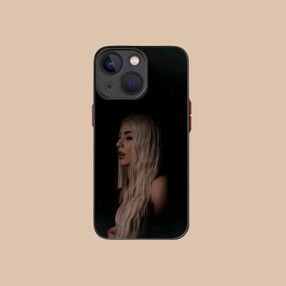 Custodia per telefono alla moda Ava Max per iPhone 16 15 14 13 12 11 X XR XS 8 7 Pro Max Plus Mini Stampa a Colori Cover in Silicone Cellulari