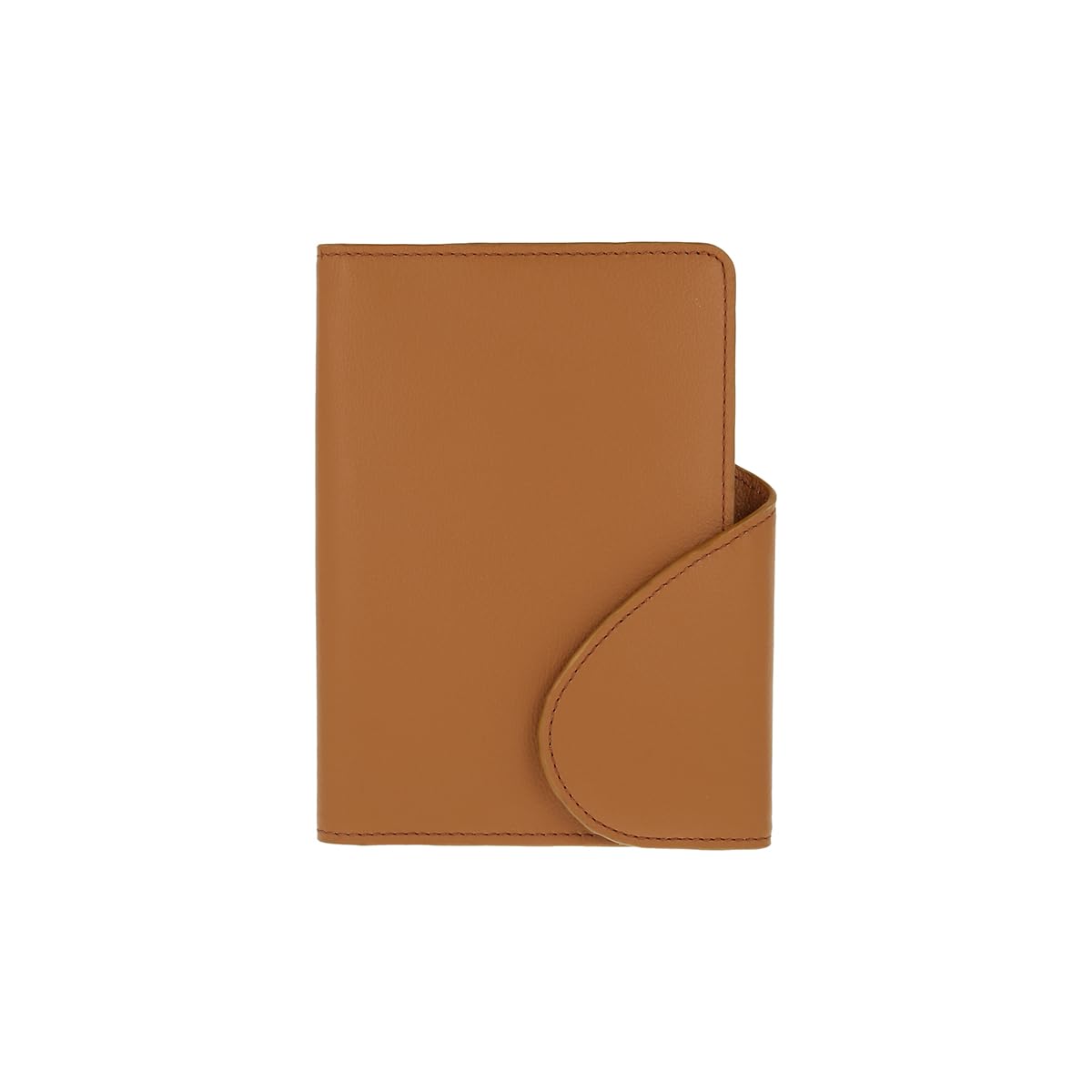 Diary Cover Leather Flap A6 [Delfonics] (Camel)