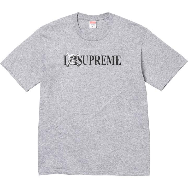 Supreme Skull Tee Heather Grey XL
