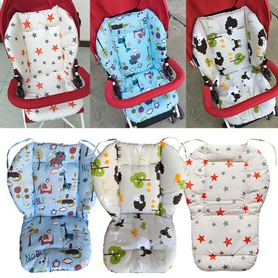 Cuscino per Sedia Pieghevole Protettore Cotone Stampa Stelle Liner Tappetino per Sedia Passeggino per Bambino