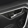 For Toyota RAV4 -2024 Interior Door Handle Surrounds Trims Carbon Fiber
