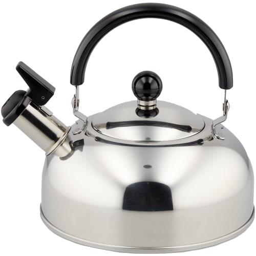Tamahashi Excellent Chef Whistling Kettle EX-115, Silver, 1.5L