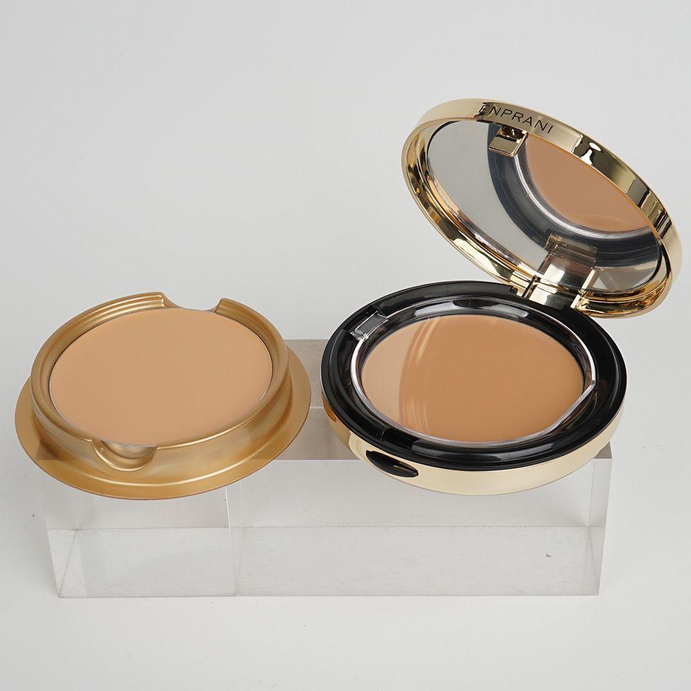 

Popular JFQYWMNG Smooth Cover Skin Cover Pact with Refill No. 21 Light